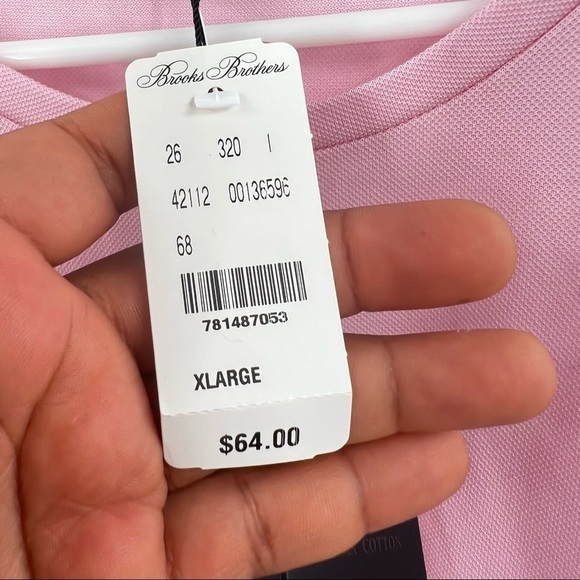 Brooks Brothers supima cotton purple tee shirt size XL - Picture 10 of 12